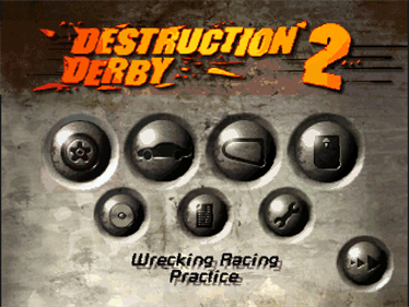Destruction Derby 2 - Screenshot - Game Title Image