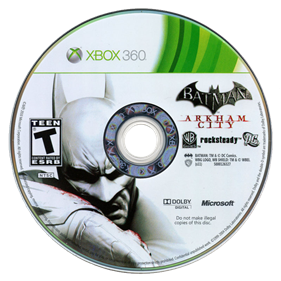 Batman: Arkham City - Disc Image