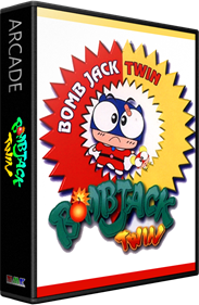 Bomb Jack Twin - Box - 3D Image