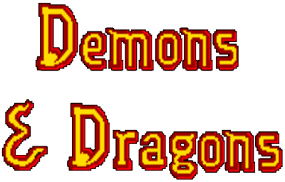 Demons & Dragons - Clear Logo Image