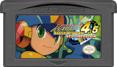 Mega Man Battle Network 4.5 Real Operation - Fanart - Cart - Front Image