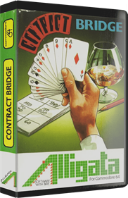 Contract Bridge (Alligata Software) - Box - 3D Image