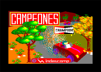 Campeones del Mundo de Rallyes - Screenshot - Game Title Image