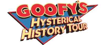 Goofy's Hysterical History Tour - Clear Logo Image