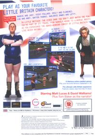 Little Britain: The Video Game - Box - Back Image