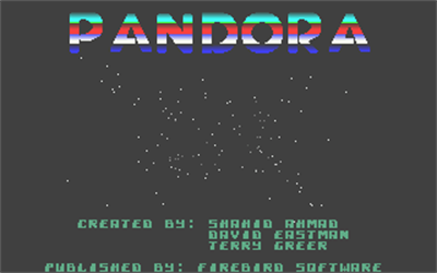 Pandora - Screenshot - Game Title Image
