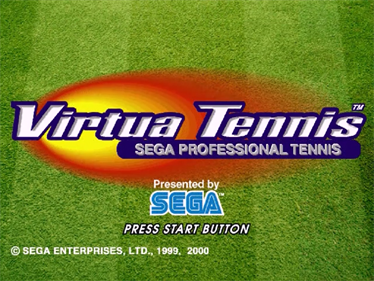 Virtua Tennis - Screenshot - Game Title Image