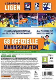 Handball 16 - Box - Back Image