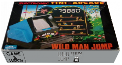 Wild Man Jump - Box - 3D Image
