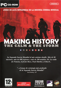 Making History: The Calm & The Storm - Box - Front Image