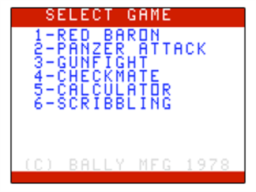 Red Baron / Panzer Attack - Screenshot - Game Title Image