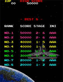 Galaga '88 - Screenshot - Game Over Image