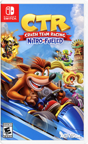 CTR: Crash Team Racing: Nitro-Fueled - Box - Front - Reconstructed Image