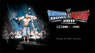 WWE Smackdown vs. Raw 2011 - Screenshot - Game Title Image