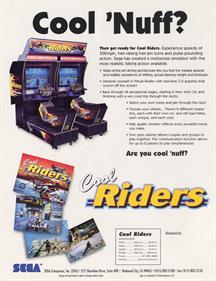 Cool Riders - Advertisement Flyer - Back Image