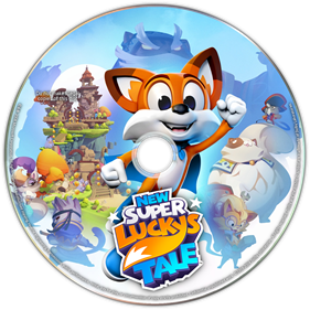 New Super Lucky's Tale - Fanart - Disc Image