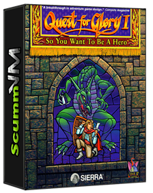 Quest for Glory I: So You Want To Be A Hero (VGA Remake) - Box - 3D Image