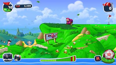 Worms: Crazy Golf - Screenshot - Gameplay Image