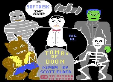 Tombs of Doom - Screenshot - Game Title Image