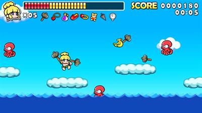 Wonder Boy Returns Remix - Screenshot - Gameplay Image
