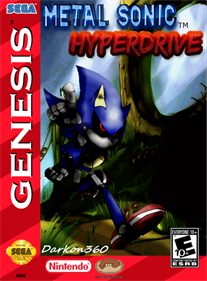 Metal Sonic Hyperdrive - Fanart - Box - Front Image