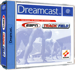 ESPN International Track & Field - Box - 3D Image