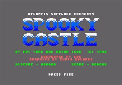 Spooky Castle  - Screenshot - Game Title Image