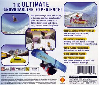 Cool Boarders 2 - Box - Back Image