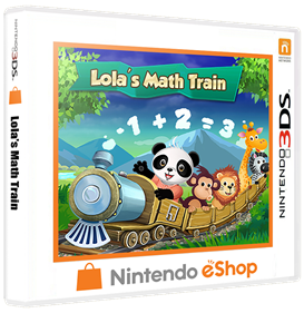 Lola's Math Train - Box - 3D Image