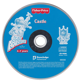 Fisher-Price Great Adventures: Castle - Disc Image