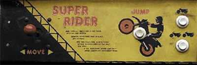 Super Rider - Arcade - Control Panel Image