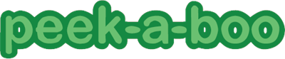 Peek-a-boo - Clear Logo Image