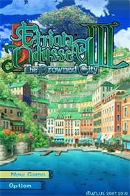 Etrian Odyssey III: The Drowned City - Screenshot - Game Title Image