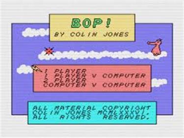 BOP! - Screenshot - Game Select Image