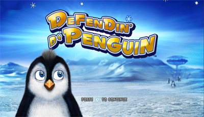 Defendin' De Penguin  - Screenshot - Game Title Image