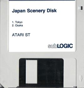 Sublogic Scenery Disk: Japan Scenery Disk - Disc Image