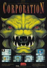 Corporation - Advertisement Flyer - Front Image