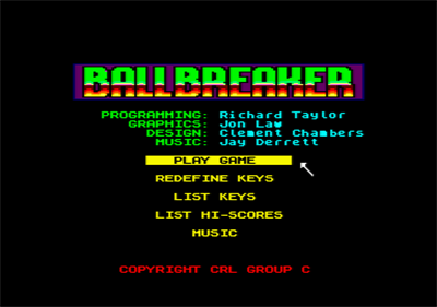 Ball Breaker - Screenshot - Game Select Image