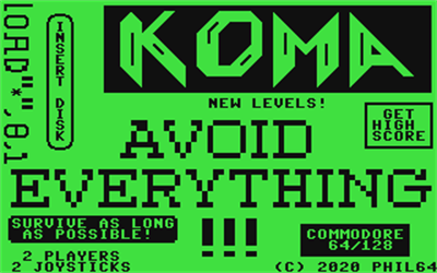 Koma - Screenshot - Game Title Image