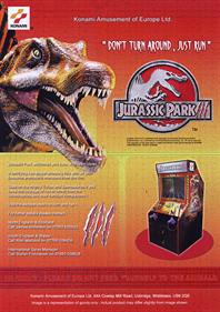 Jurassic Park III - Advertisement Flyer - Front Image