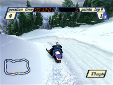 Sled Storm - Screenshot - Gameplay Image