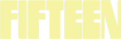 FIFTEEN - Clear Logo Image