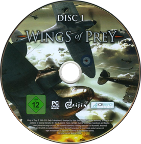 Wings of Prey - Disc Image