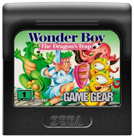 Wonder Boy: The Dragon's Trap - Fanart - Cart - Front Image