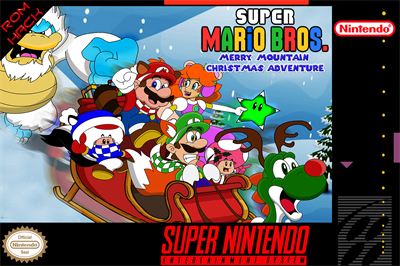 Super Mario Bros: Merry Mountain Christmas Adventure - Fanart - Box - Front Image