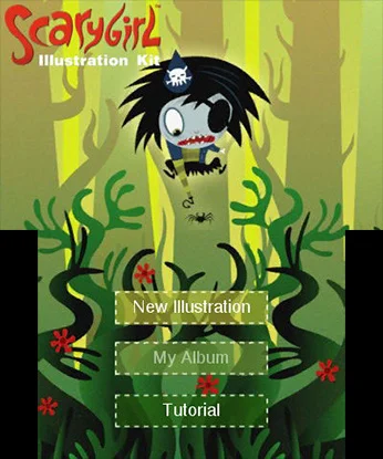 Scarygirl Illustration Kit