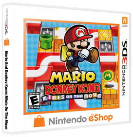 Mario and Donkey Kong: Minis on the Move - Box - 3D Image
