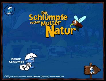 Die Schlümpfe retten Mutter Natur - Screenshot - Game Title Image