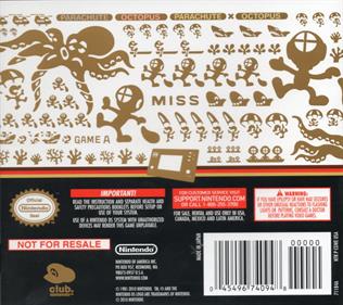 Game & Watch Collection 2 - Box - Back Image