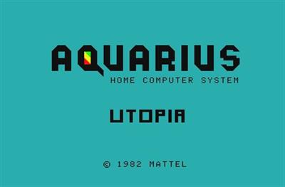 Utopia - Screenshot - Game Title Image